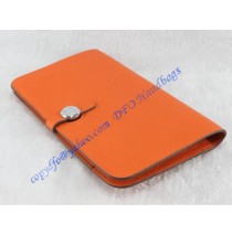 Hermes Dogon Combined Wallet HW508 orange